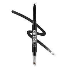Urban Decay 24/7 Liquid Stick Melted Onyx retractable tip for bold, precise lines.
