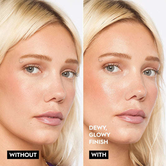 Urban Decay All Nighter Extra Glow Primer gel texture indicating hydration and radiance.