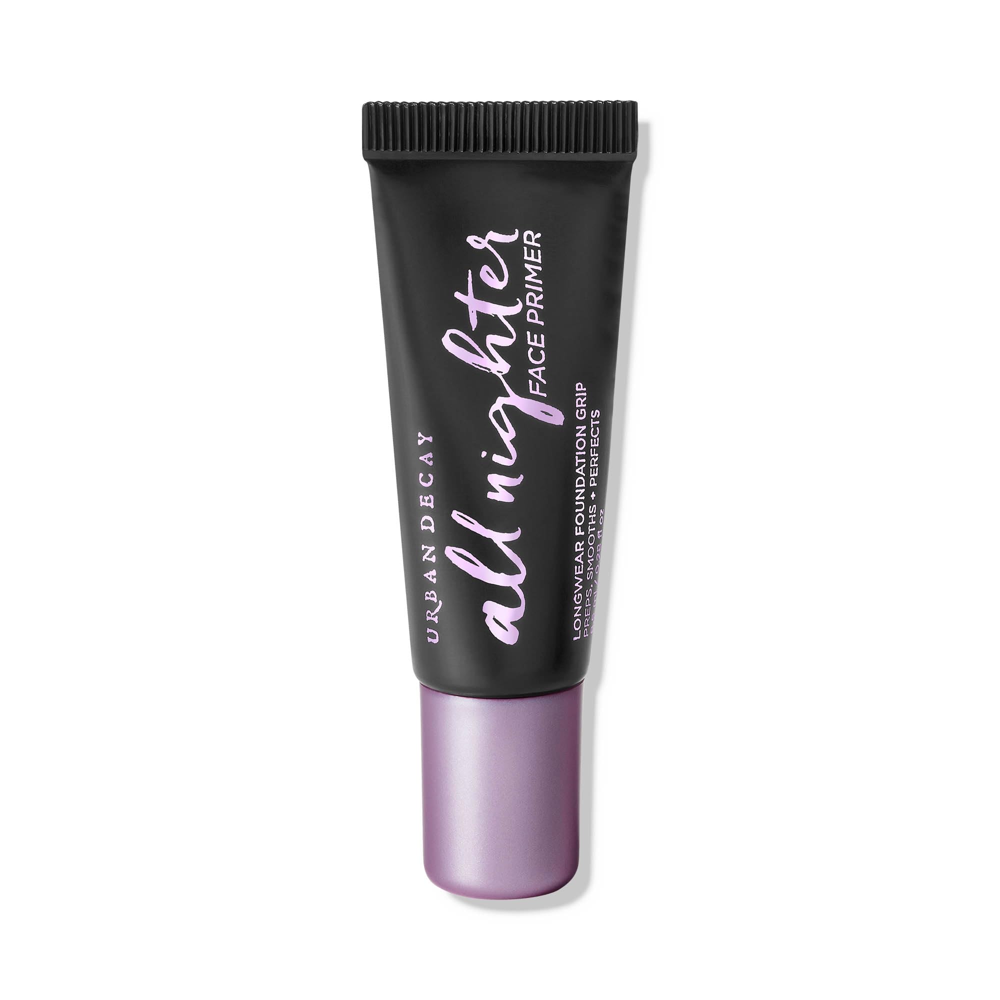 Urban Decay All Nighter travel-size primer swatch for long-lasting smoother makeup wear