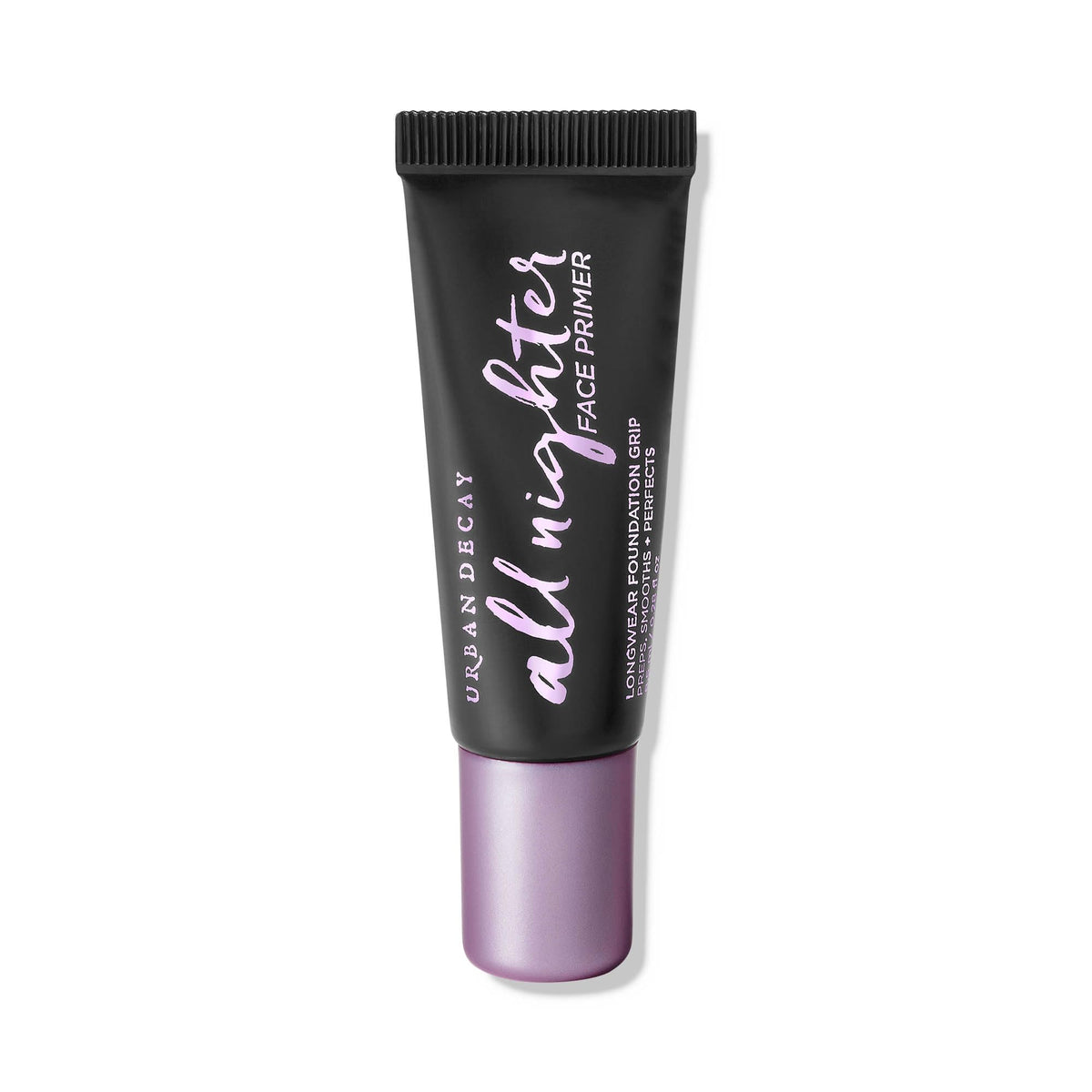 Urban Decay All Nighter travel-size primer swatch for long-lasting smoother makeup wear