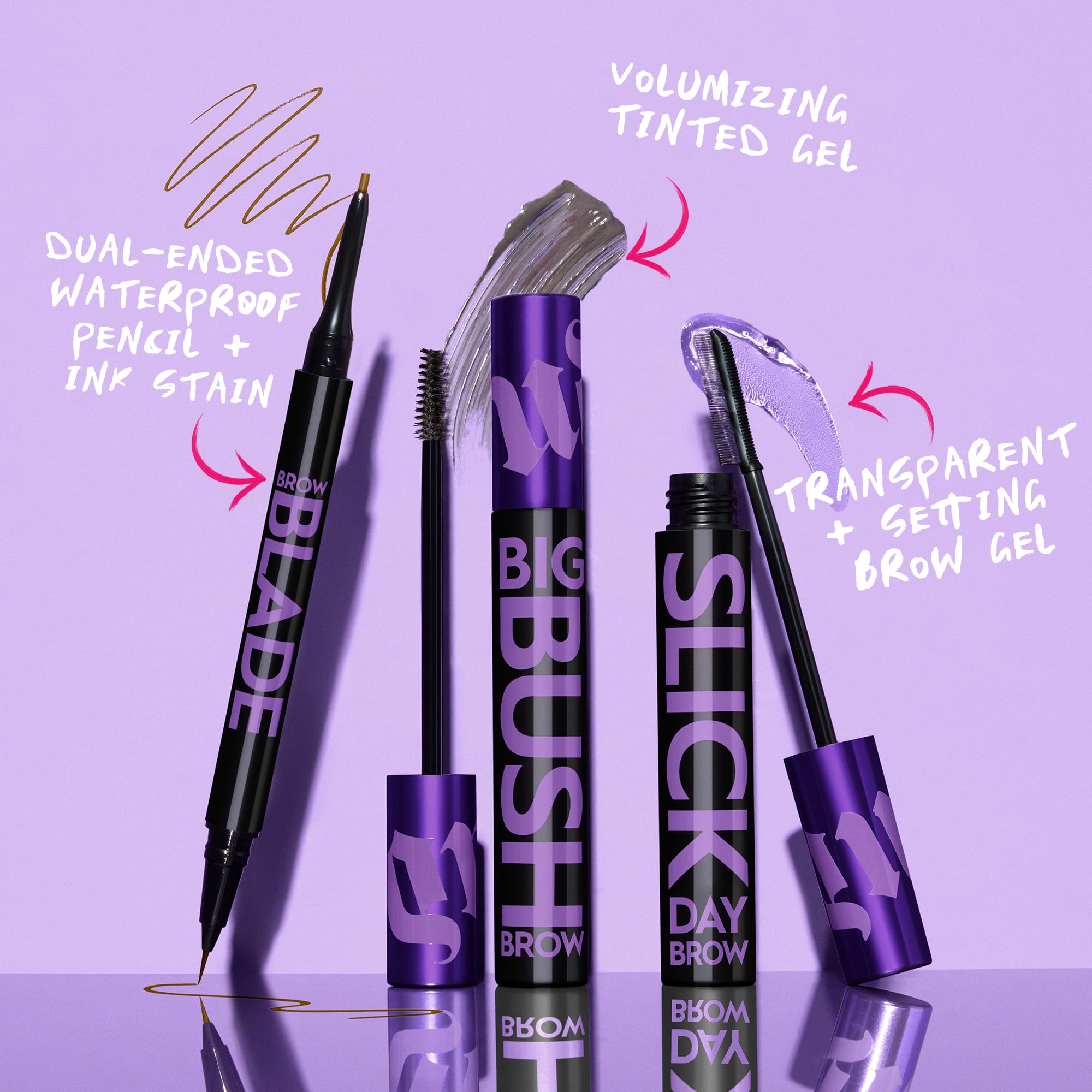 Urban Decay Brow Blade paired with All Nighter setting spray for long wear