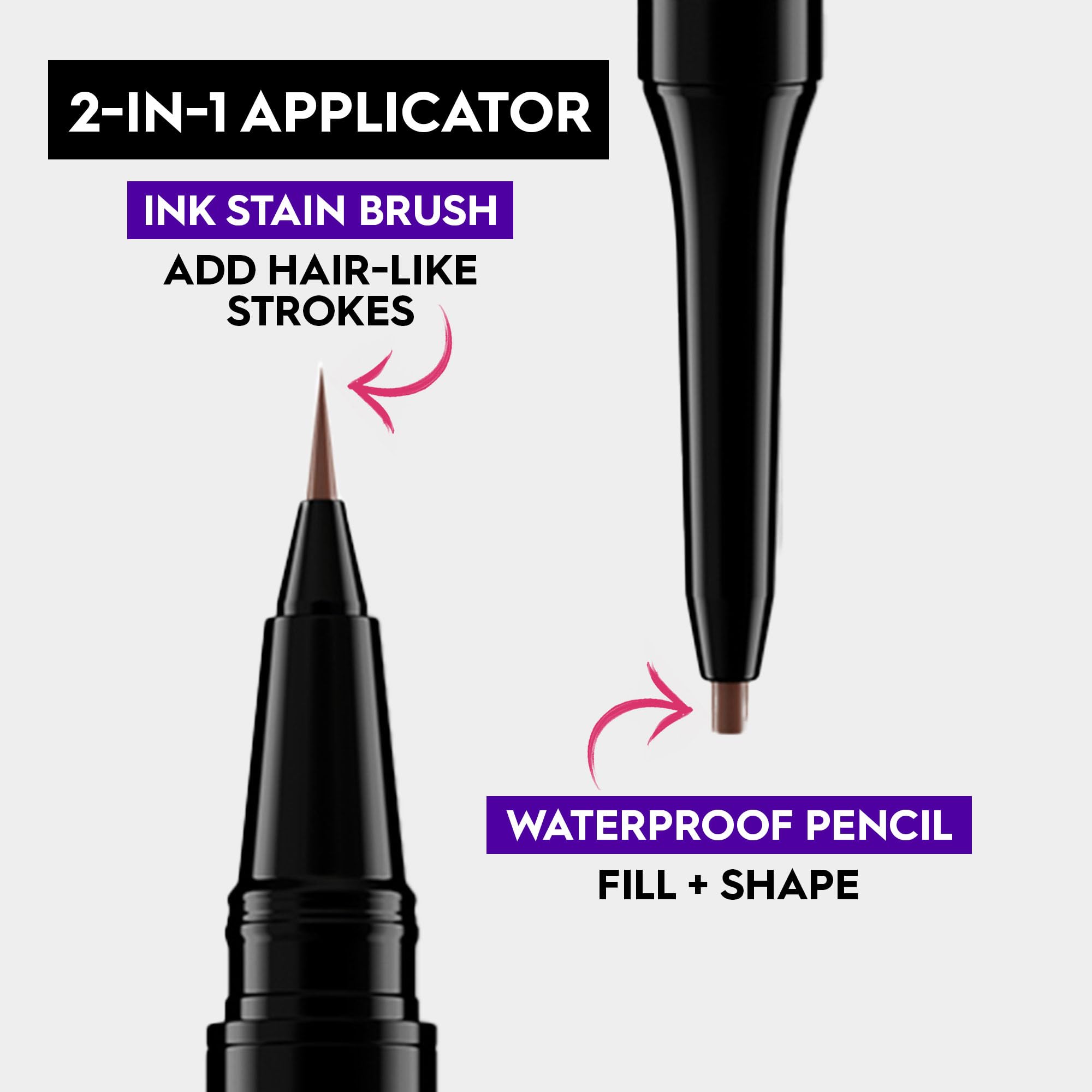 Urban Decay Brow Blade nine natural shades range for versatile matching