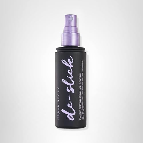 Urban Decay De-Slick vegan cruelty-free logo signaling ethical formula.