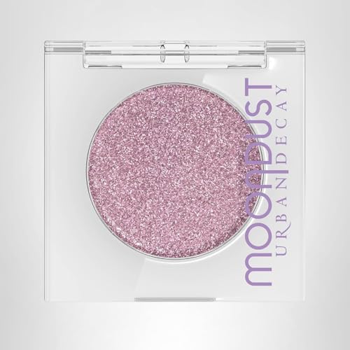 Urban Decay Moondust lid sparkle ready for photoshoots and daylight shimmer.