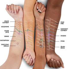 Urban Decay Moondust packaging and wand design enable quick, even glitter application.