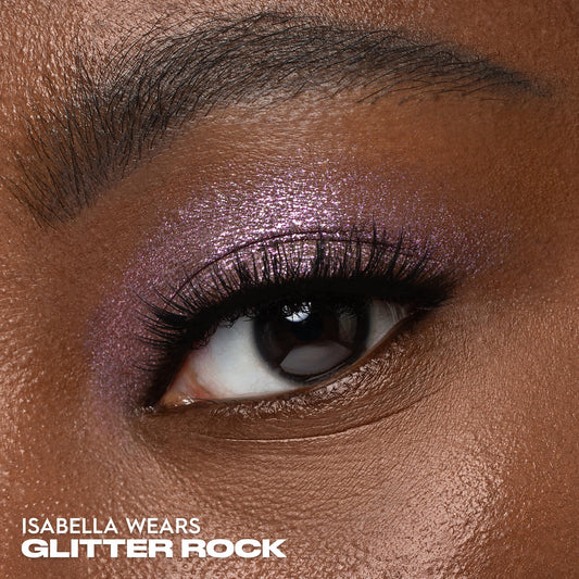 Urban Decay Moondust Space Cowboy sparkles with champagne gold and silver tones for dimension.
