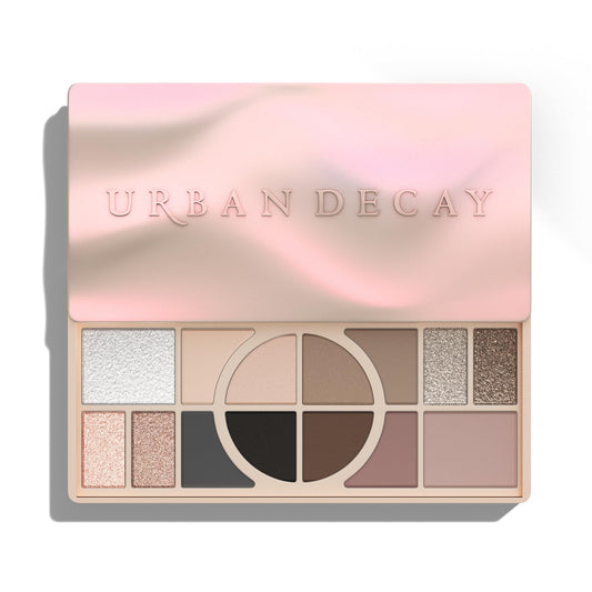 Urban Decay Naked Shaped Palette cream shades provide a smooth base for crease work.