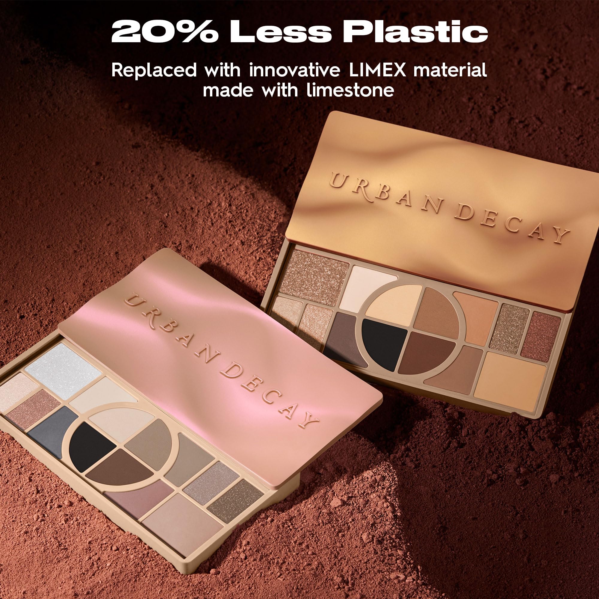 Urban Decay Naked Shaped Palette 14 warm shades for multi-use looks