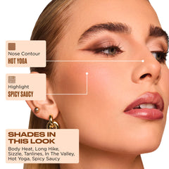 Urban Decay Naked Shaped Palette cream-to-powder texture blends seamlessly