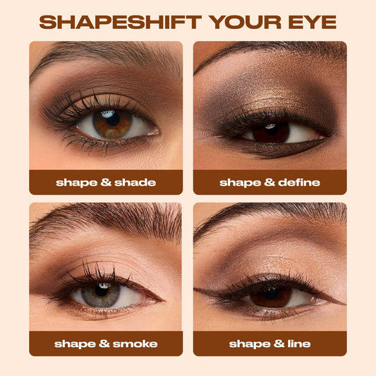 Urban Decay Naked Shaped Palette matte shades define the crease with depth