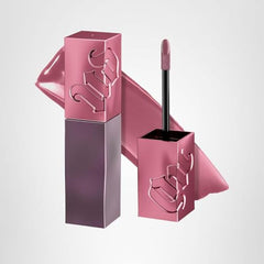 Urban Decay Vice Lip Bond longwear test demonstrating transfer resistance