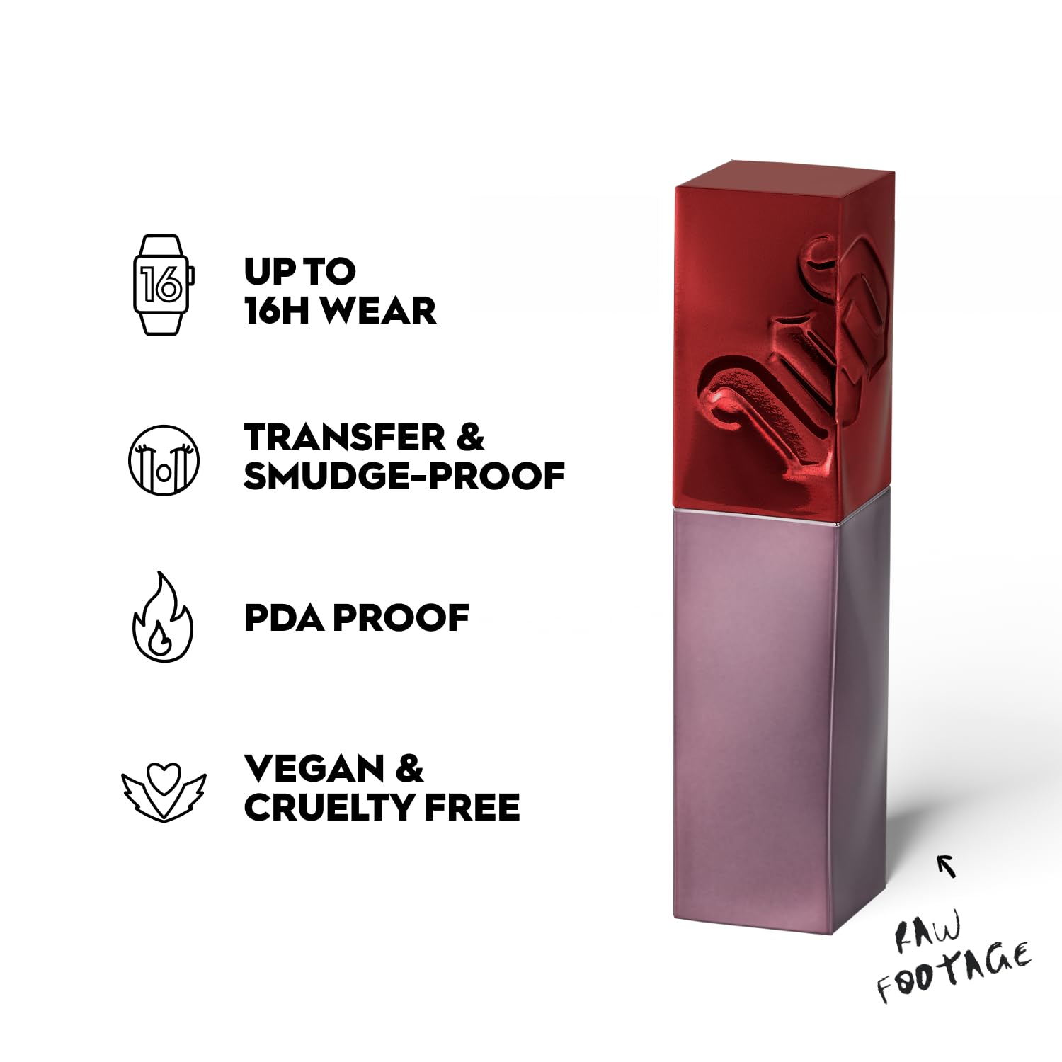 One-swipe color from Urban Decay Vice Lip Bond for instant shine and comfort