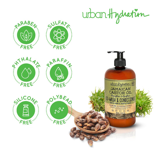Urban Hydration label highlights ginger and aloe for added moisture.