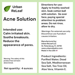 Urban ReLeaf toner in a simple daily routine setup to support smoother-looking pores