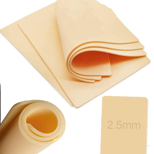 Urknall silicone tattoo skin, 2.5mm thick, ideal for practice and depth control