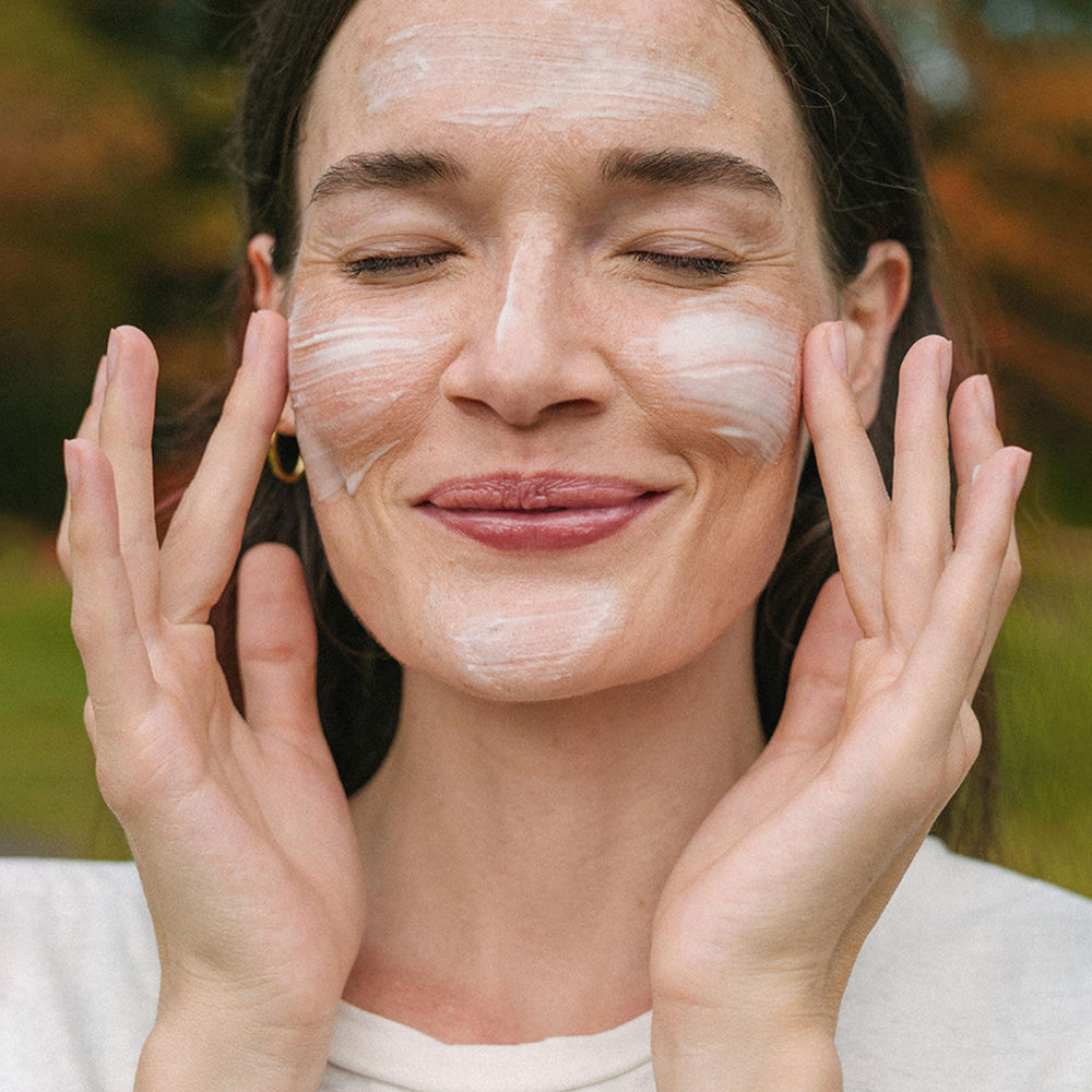 Ursa Major Vital Spring mask quick-application scene for efficient at-home care
