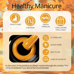 UR SUGAR glossy finish delivers high-shine, durable wear.