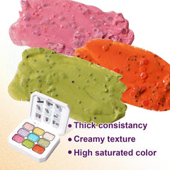 U-Shinein dotted decorations and aura nails bring textured accents to DIY manicure.
