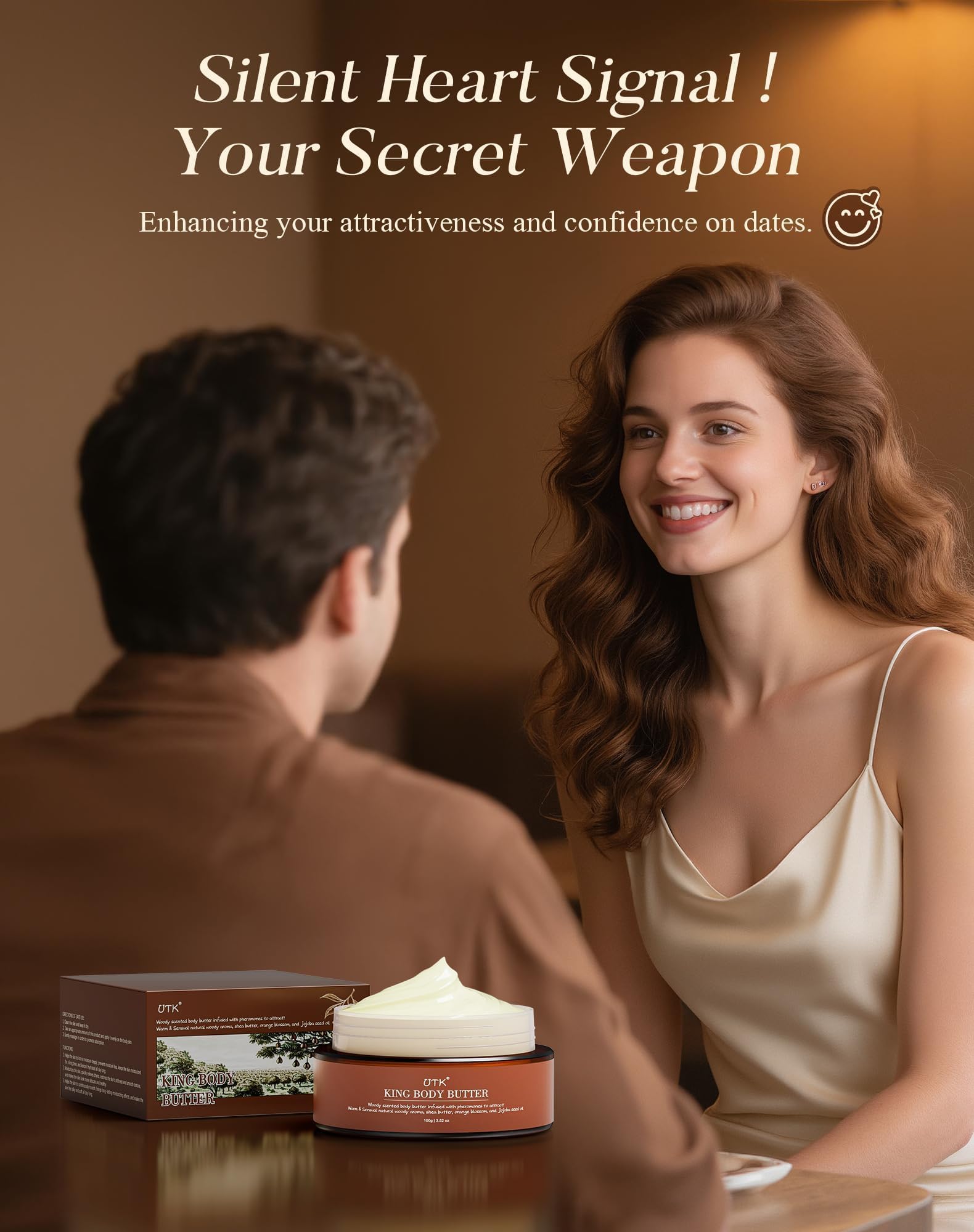 UTK King Body Butter releases a long-lasting fragrance as you move through the day.