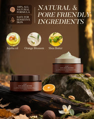 UTK King Body Butter uses organic shea and jojoba for nourishing, balanced skin.