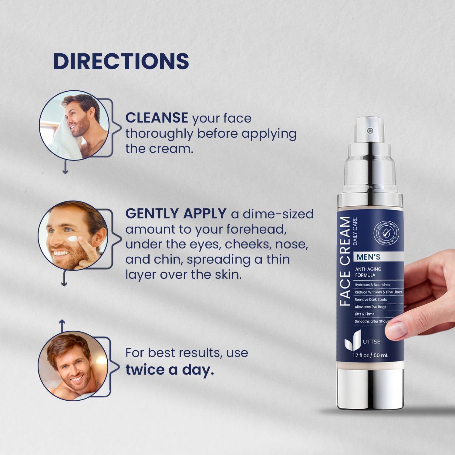 Alpha-Arbutin with Vitamin B in Uttse for brightening under eyes