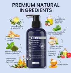 Uttse botanicals conditioner jar with ginseng, tea tree oil, and mint for refreshed scalp.