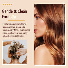 UYPO after-use hair appears smoother and shinier with improved manageability.