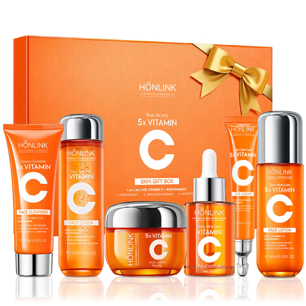 UZTUZT 6-piece skincare set boxed for gifting and ready to use
