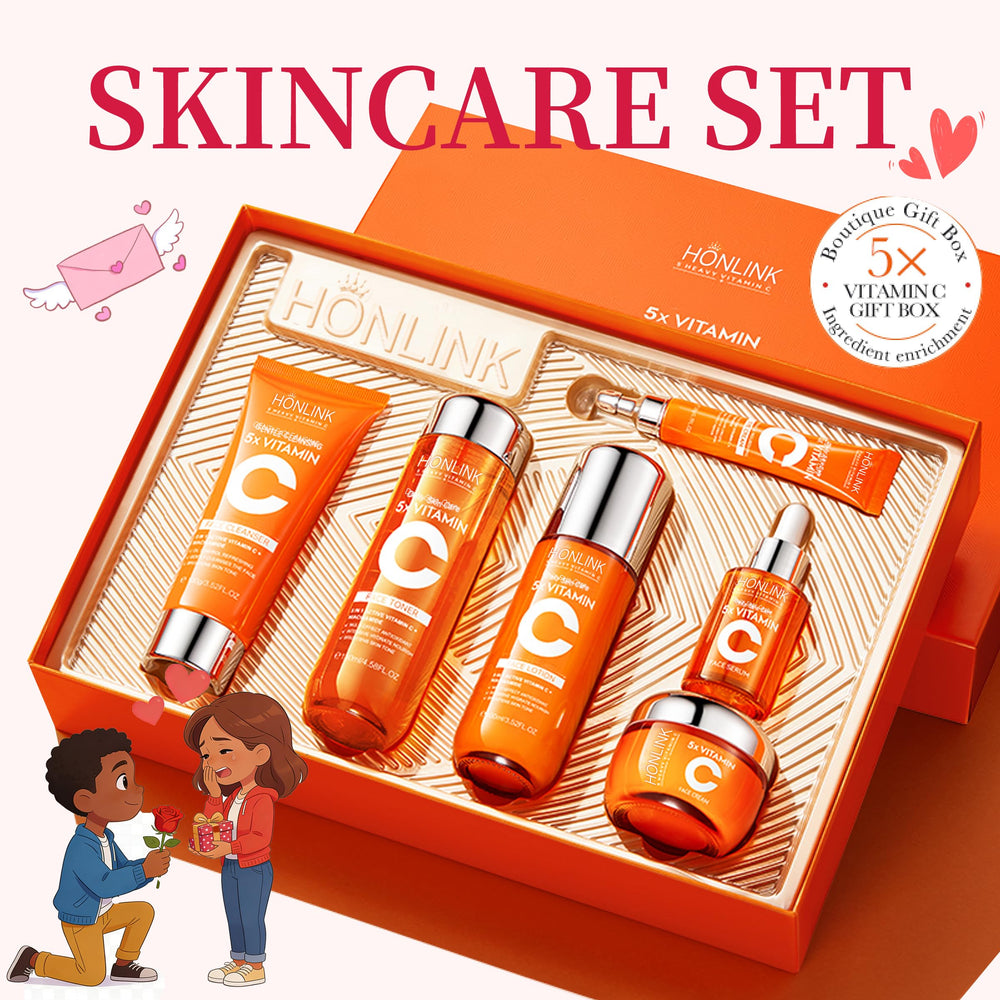 UZTUZT skincare routine steps laid out for easy daily use