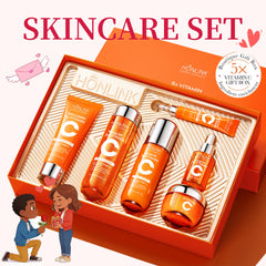 UZTUZT skincare routine steps laid out for easy daily use
