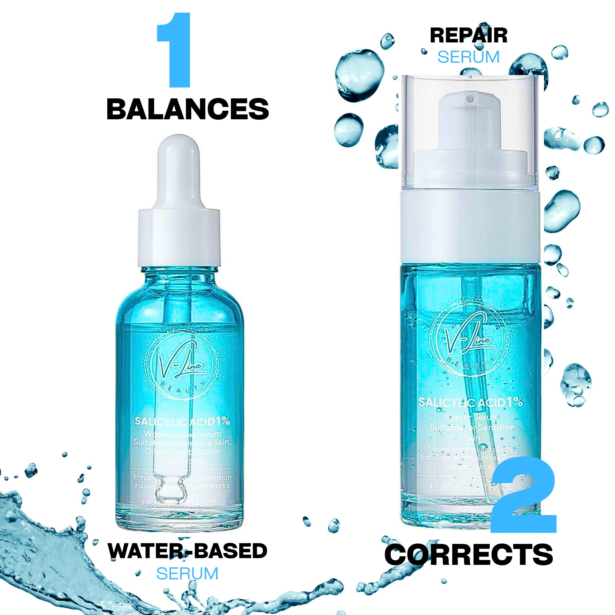 Rice Lees Water and fermented extracts highlight V-Line Beauty formula