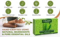 Vaadi Herbals Honey-extract soap close-up highlighting natural moisture