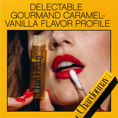VACATION Chardonnay Lip Oil SPF 30 provides daily sun protection for lips during outdoor activities.