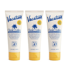 Vacation Classic Sunscreen Lotion spreads smoothly for even coverage.