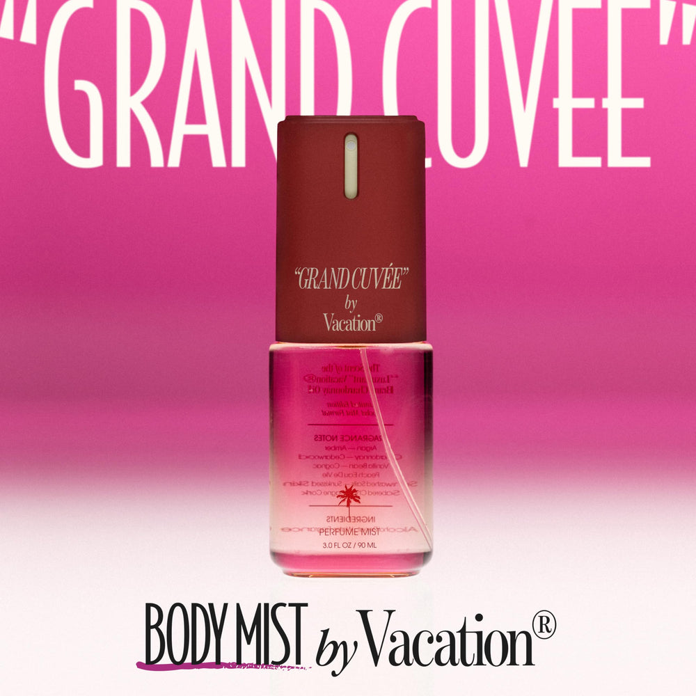 Grand Cuvée fragrance notes image, amber and vanilla evoke warmth