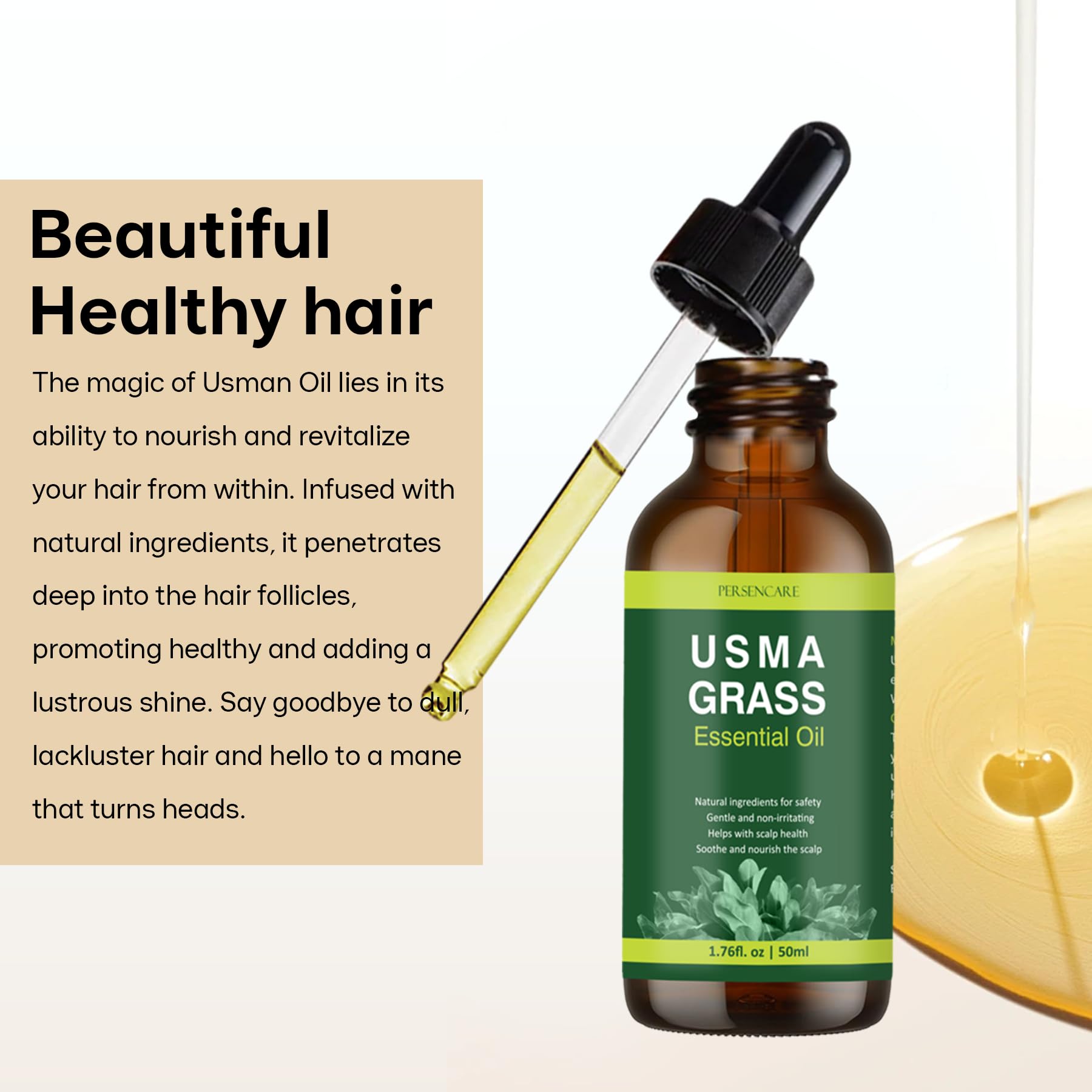 VAEYAE Natural Usma Juice Shampoo Bar scalp close up emphasizes root care.