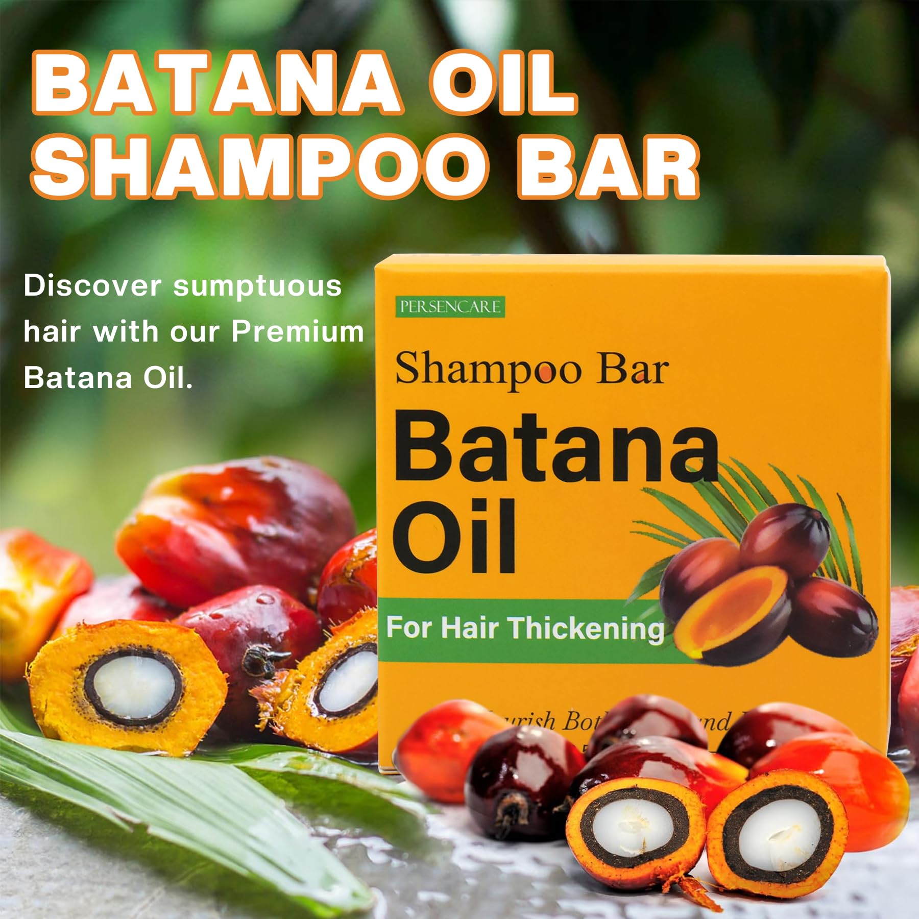 VAEYAE batana oil solid bar promotes scalp care and comfort.
