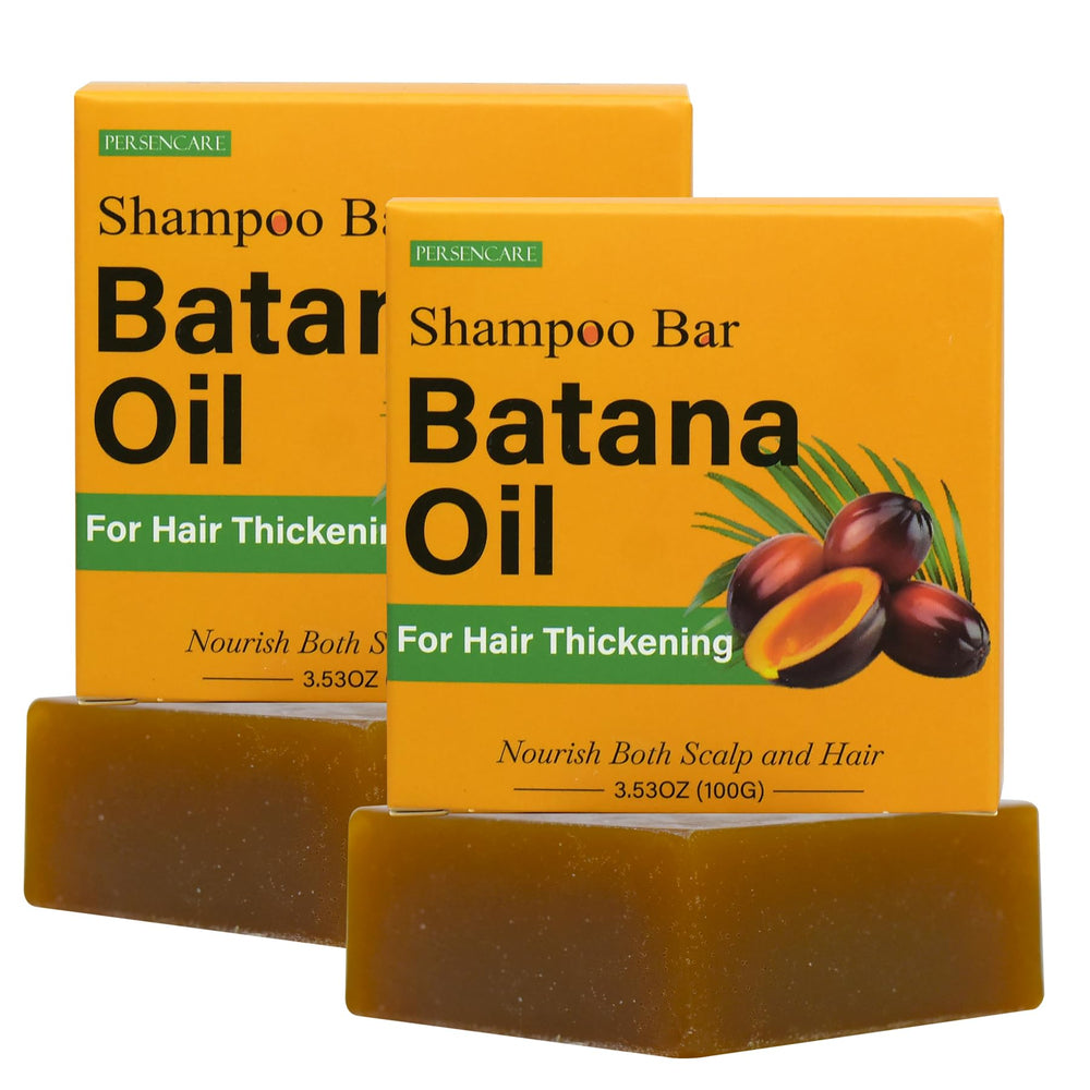 VAEYAE batana oil solid shampoo bar packaging front, natural formula for healthier hair.