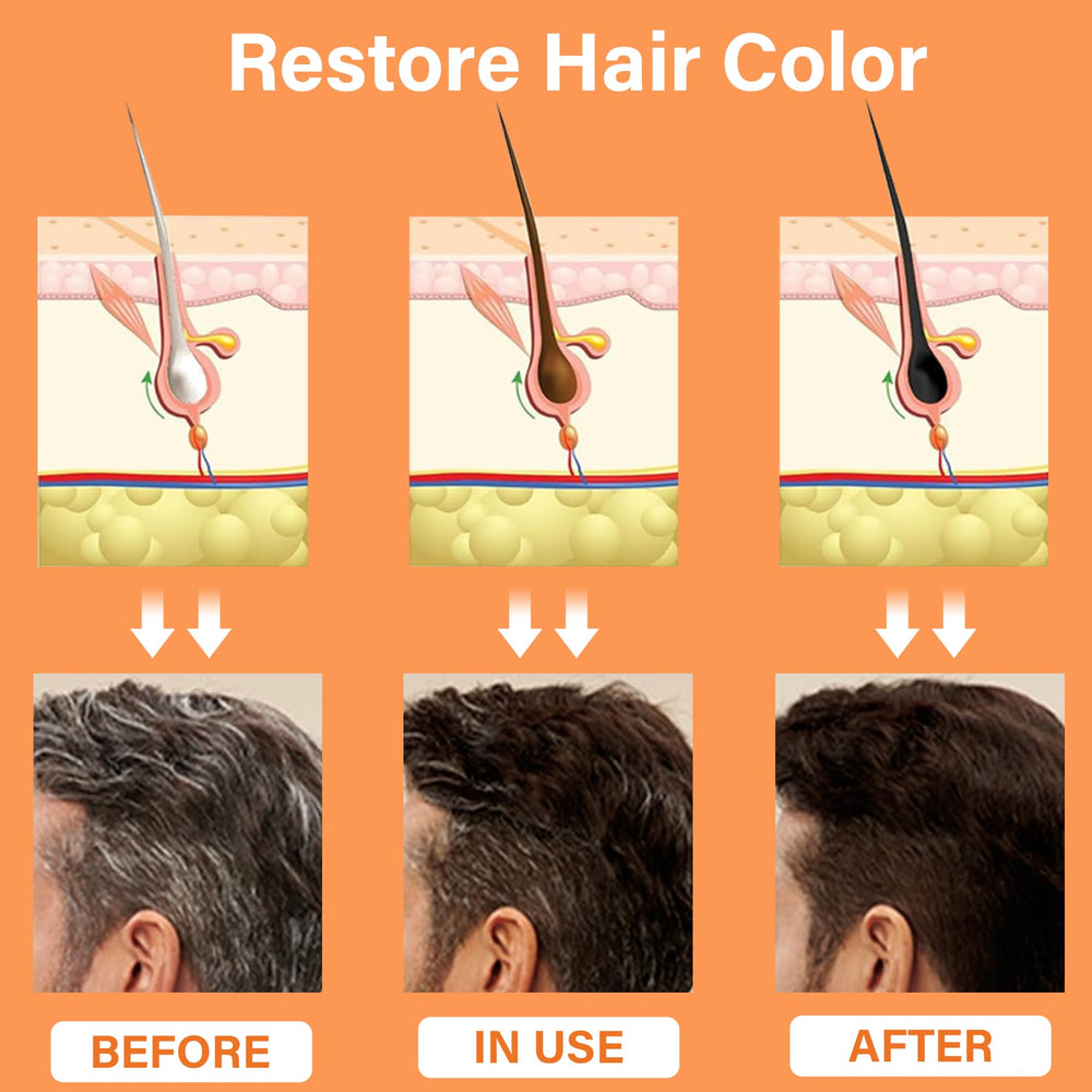 VAEYAE gray hair reverse bar lather forms rich, gentle cleansing