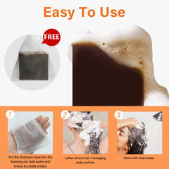 VAEYAE hair thickening bar application adds subtle volume