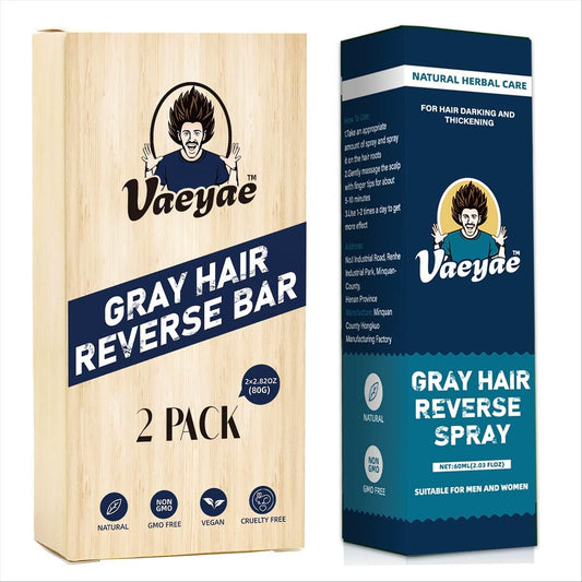 VAEYAE natural gray hair spray bottle for quick color touch-ups