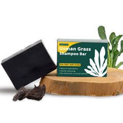 VAEYAE Usman Grass Shampoo Bar two-bars duo-pack offers convenience.