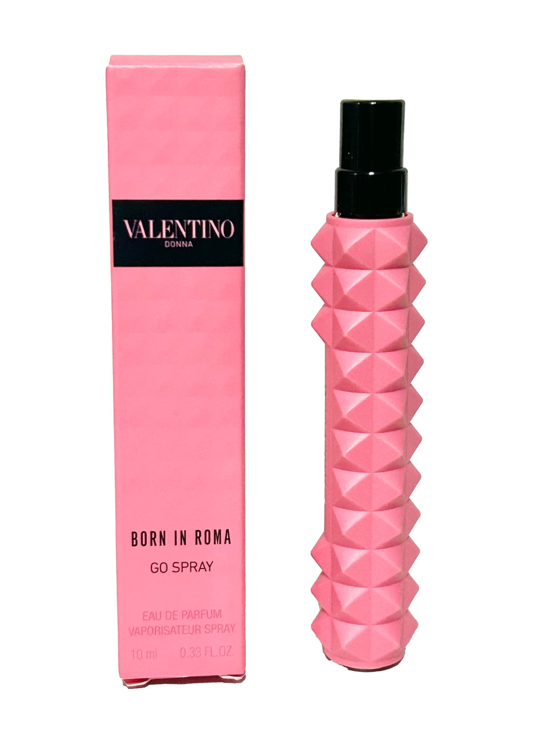 Valentino Donna Born In Roma perfume collection display emphasizing iconic scent