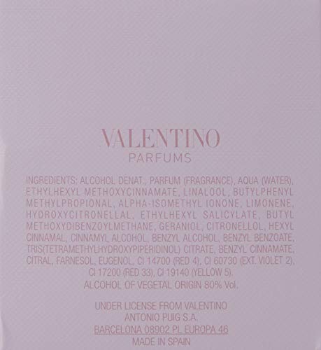 Valentino Donna EDP atomizer close-up, ideal for daily spritz.