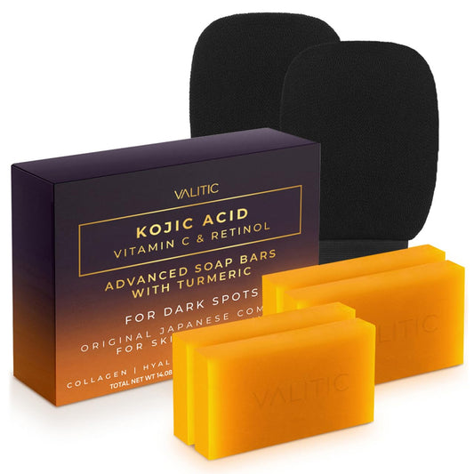 VALITIC brand packaging close-up for premium skincare