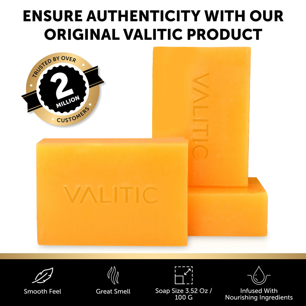 VALITIC four-pack shown with clean, organized routine setup.
