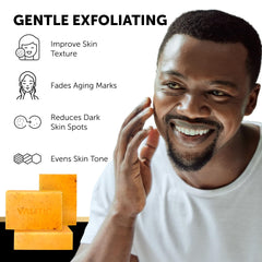 VALITIC retinol-vitamin-c-hyaluronic-acid complex bar nourishes with hydration.
