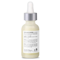 Valjean Labs DePuff eye serum application on clean skin for depuffing.
