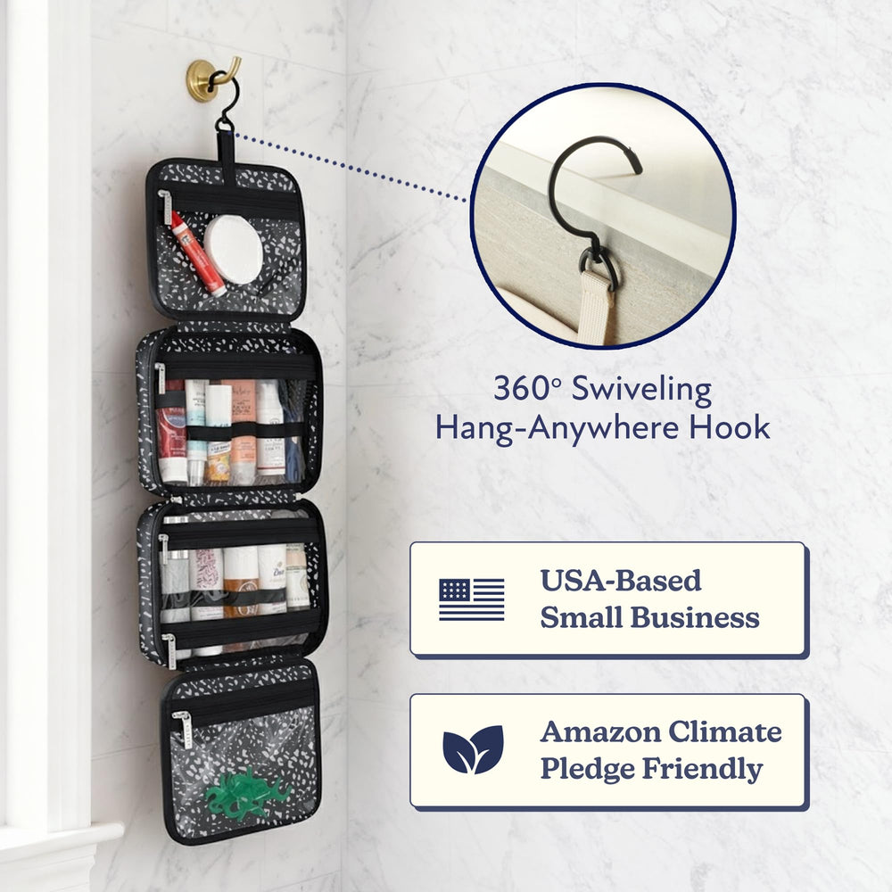 VANDEL 360° swivel hook allows easy hanging on any surface