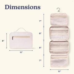VANDEL compact travel bag fits neatly inside a suitcase.